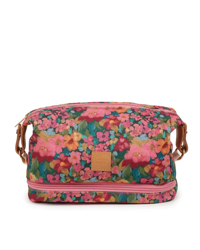 The Somewhere Co. Cosmetic Bag - Flowerburst