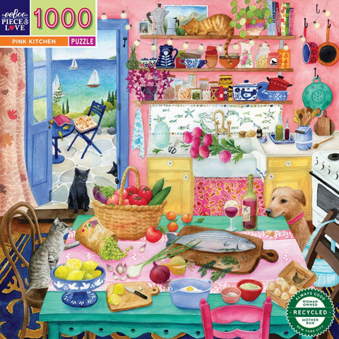 Blue Kitchen 1000 Pce Puzzle