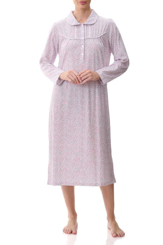 Oversized Cotton Linen Sleep Shirt