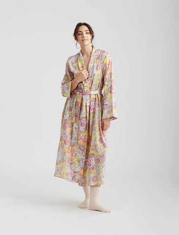 Kara Floral Quilted Gown