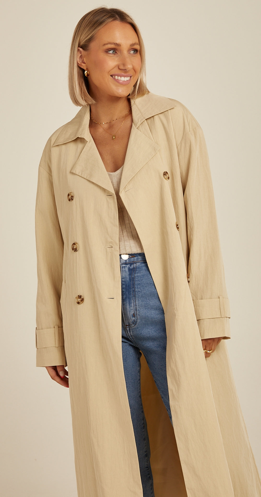 Summer trench coat womens online