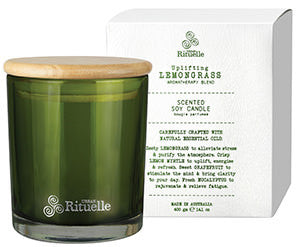 Flourish Organics Candle Lemongrass