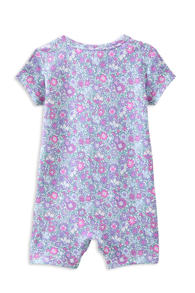 Pretty Posy Zip Romper