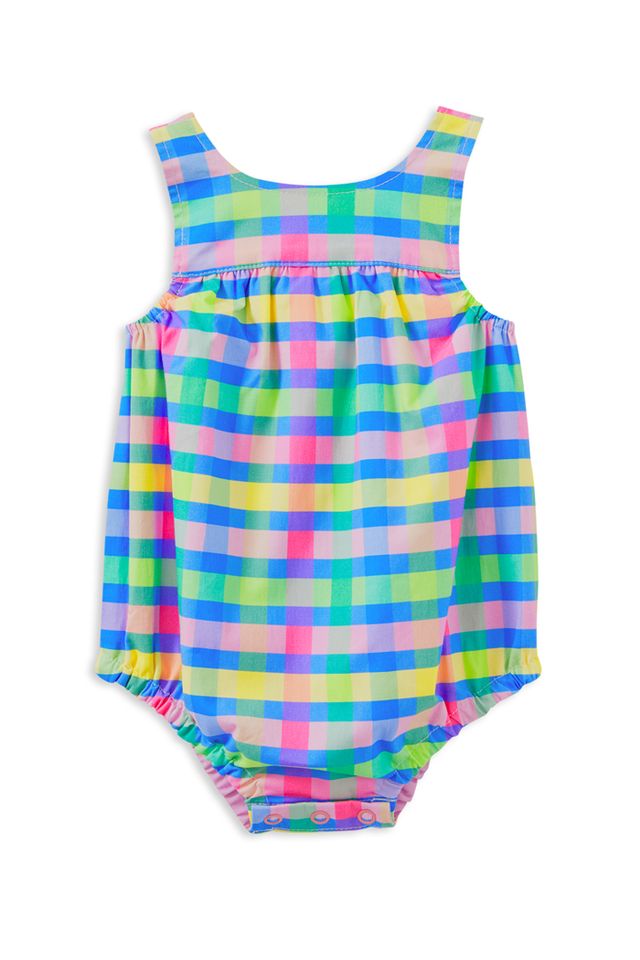 Picnic Check Playsuit