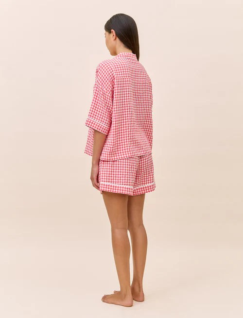 Seersucker Ginham Boxer PJ