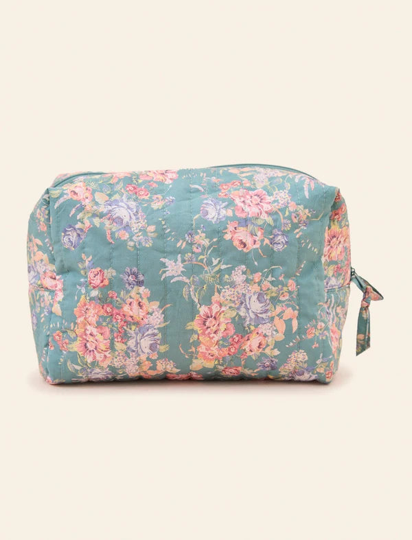Elise Quilted Costmetic Bag