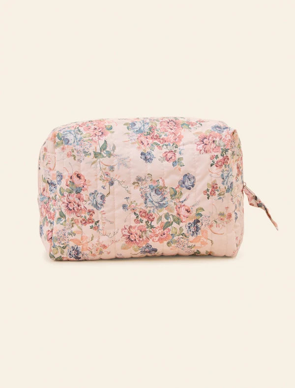 Elise Quilted Costmetic Bag