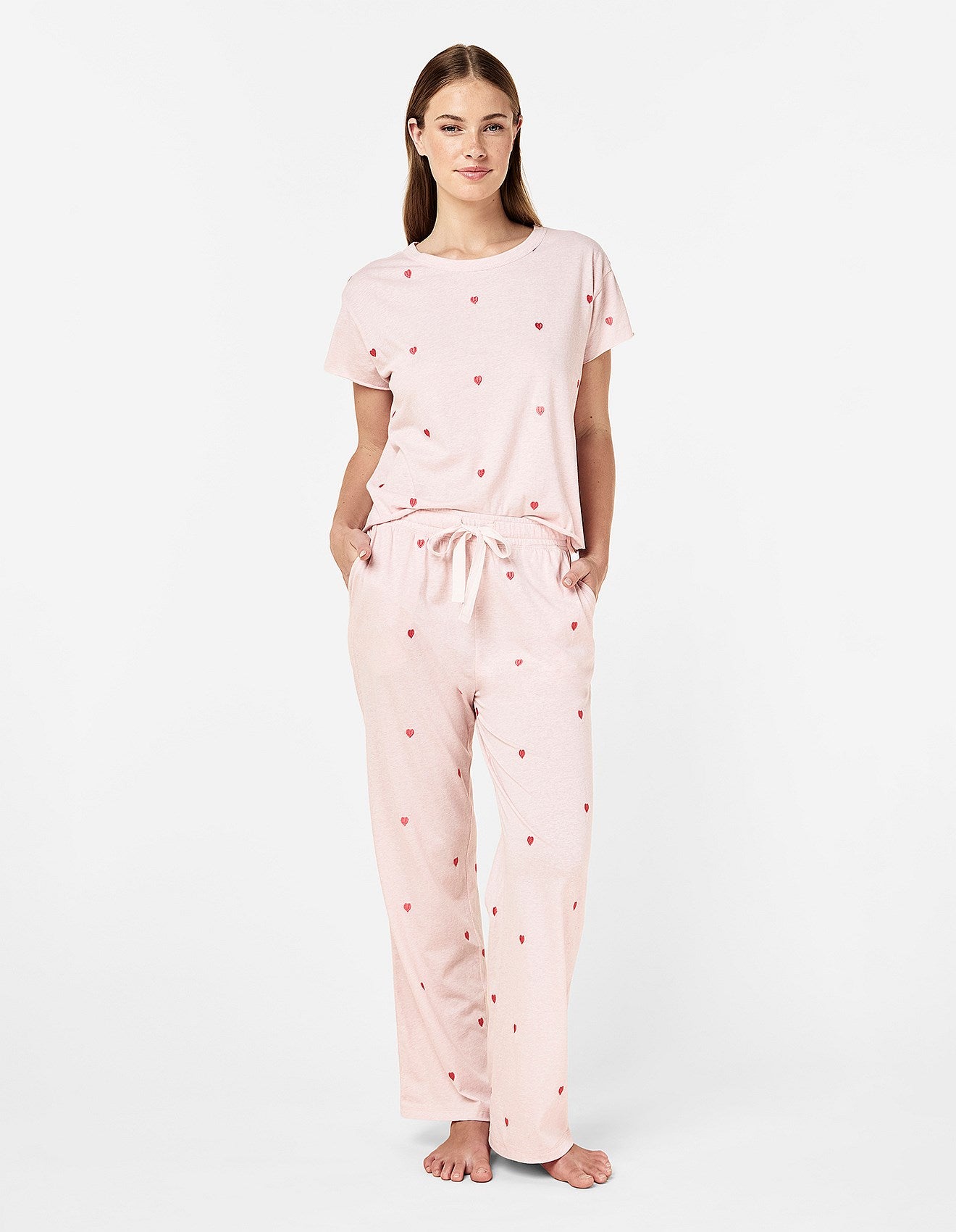 Jada LS Boxy Tee & Pant Set