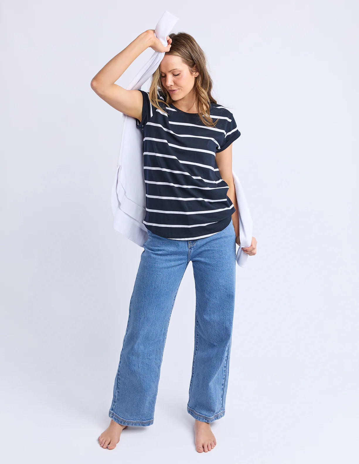 Manly Stripe Tee