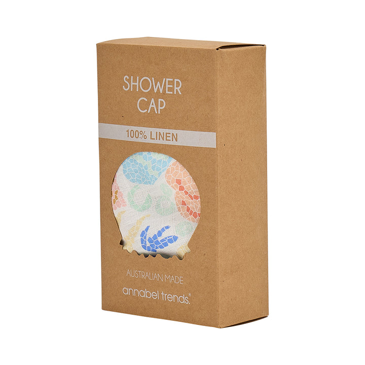 Linen Shower Cap