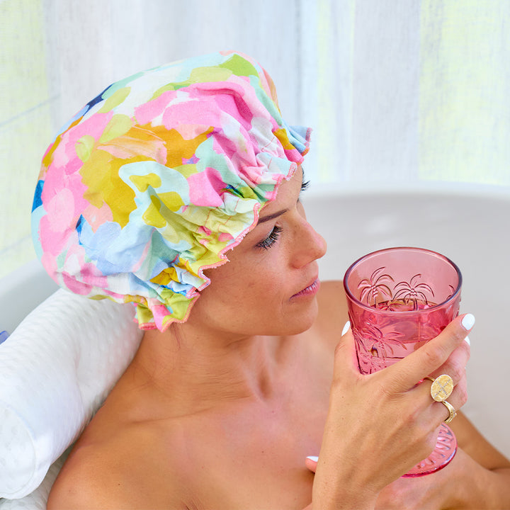 Linen Shower Cap