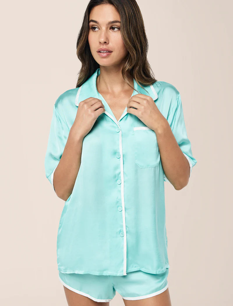 Annabelle Satin Boxer PJ Set