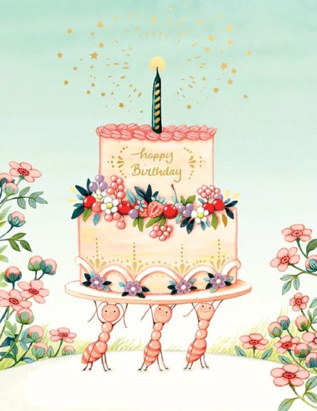 Ants Birthday Card