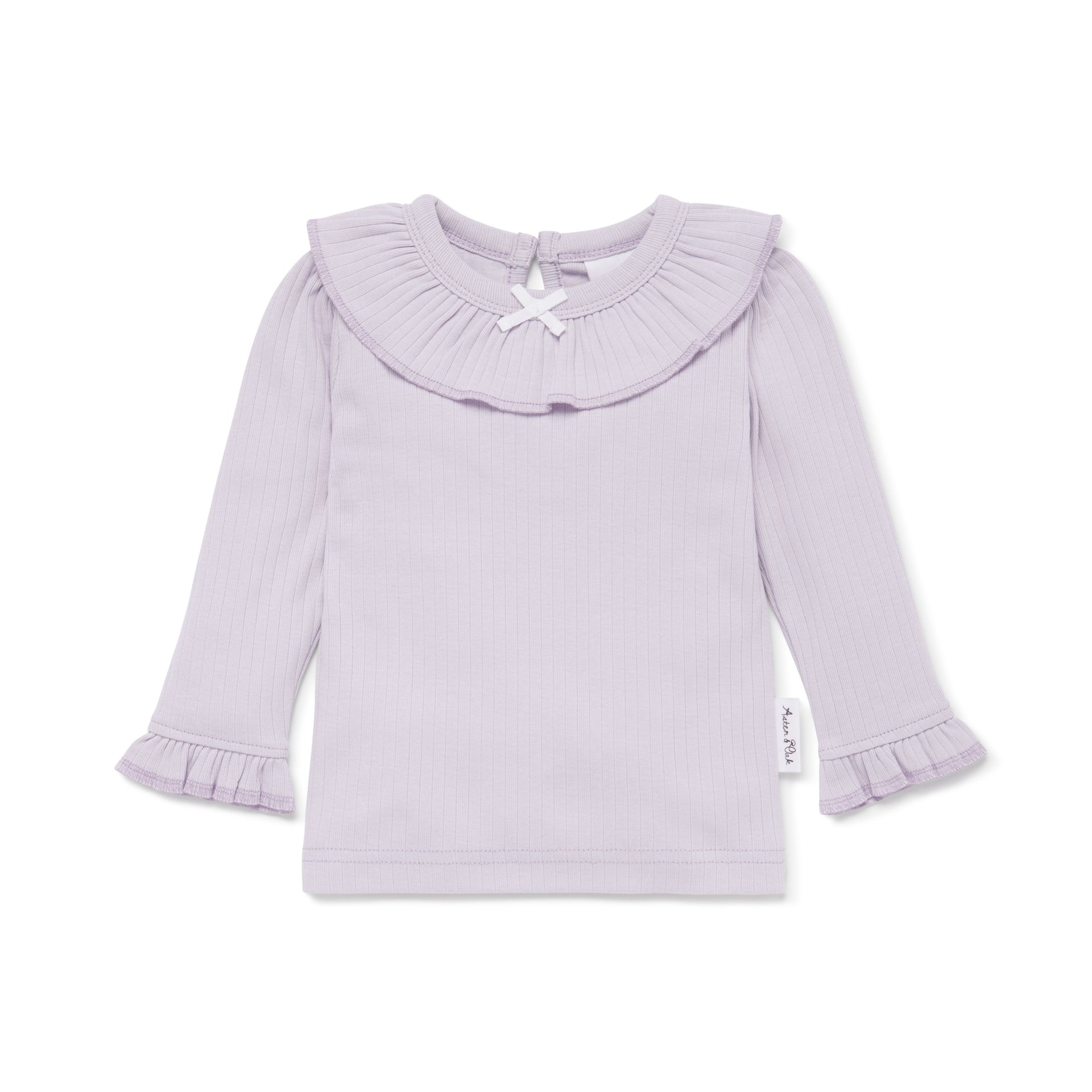 Pointelle Rib Top