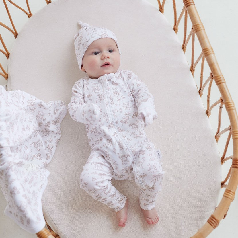 Woodland Zip Romper