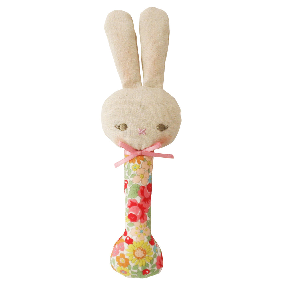 Baby Bunny Stick Rattle