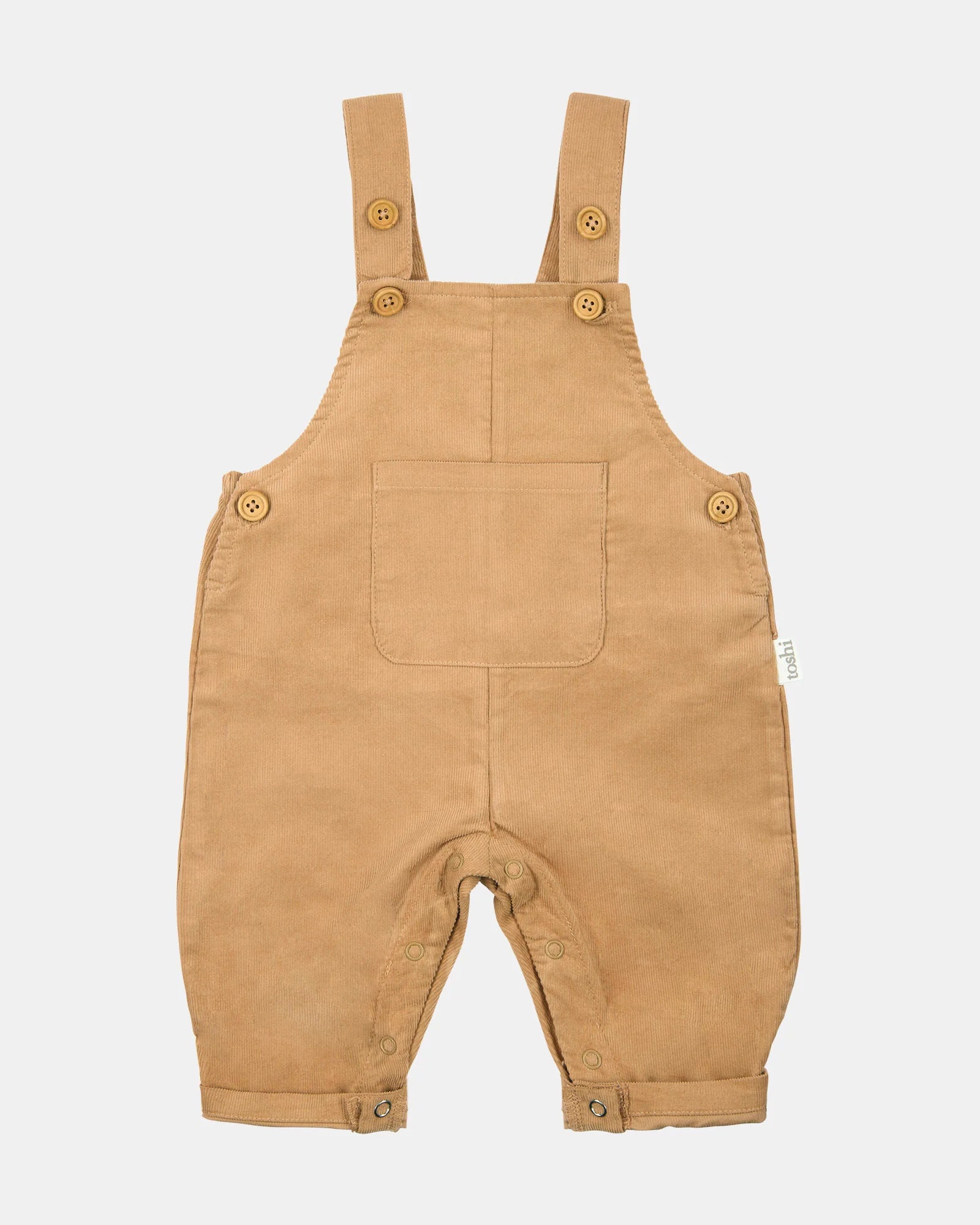 Baby Overalls Corduroy Quincy Driftwood