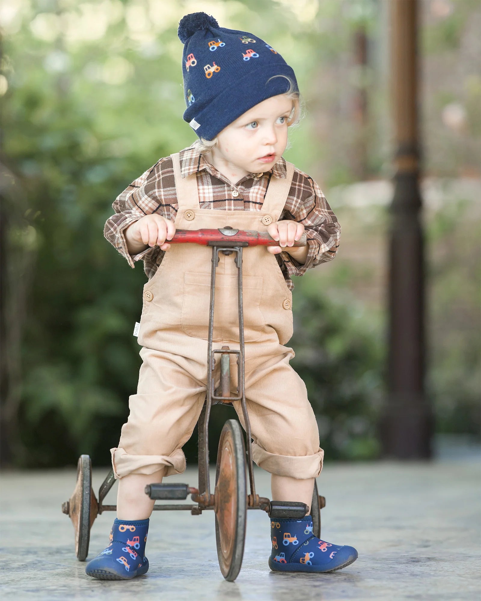 Baby Overalls Corduroy Quincy Driftwood