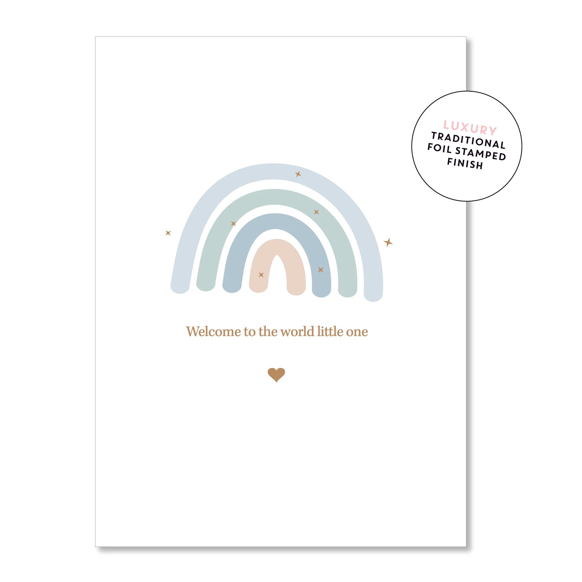 Baby Rainbow Card
