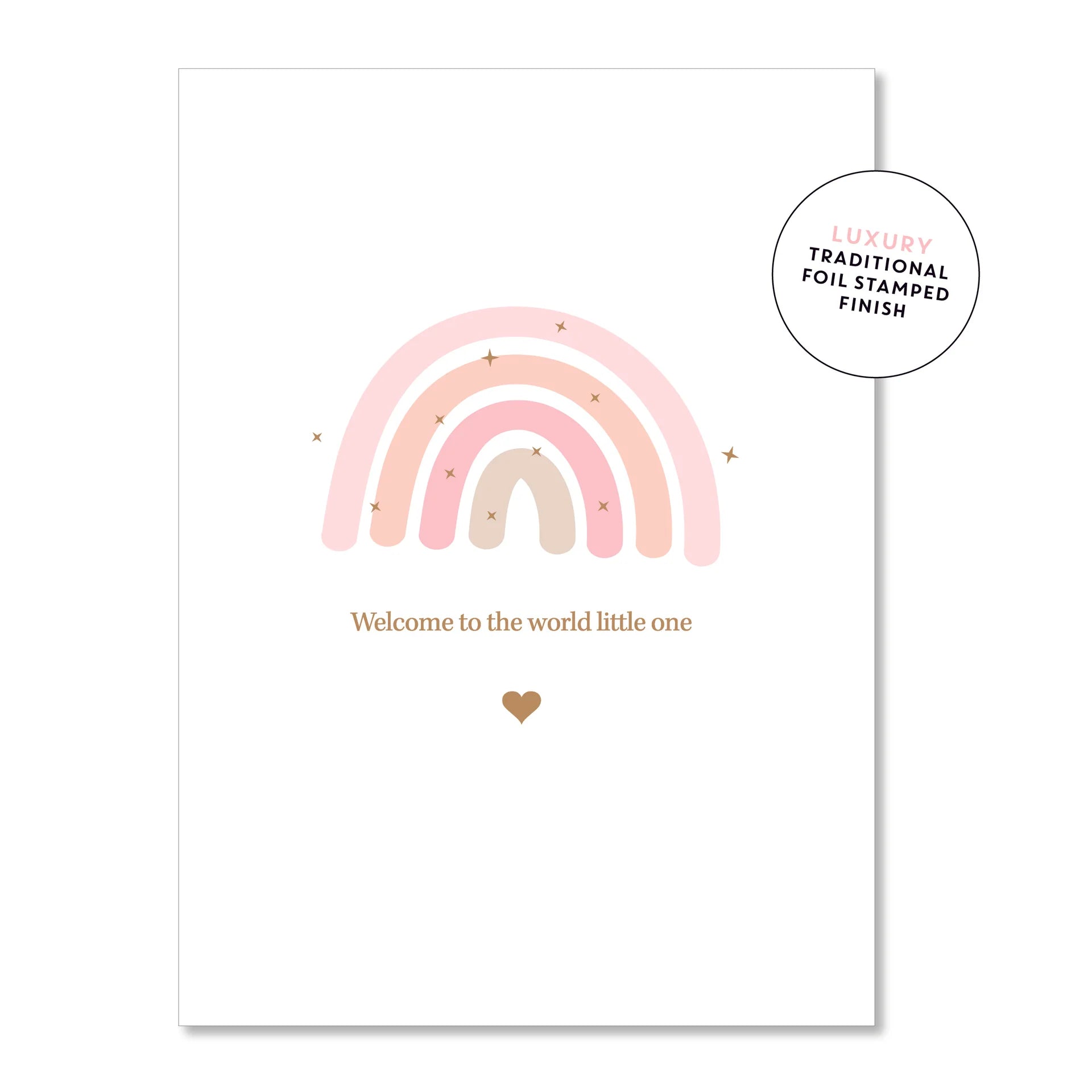 Baby Rainbow Card