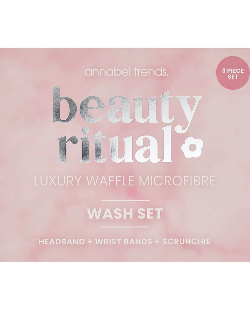 Luxury Waffle Wash Set