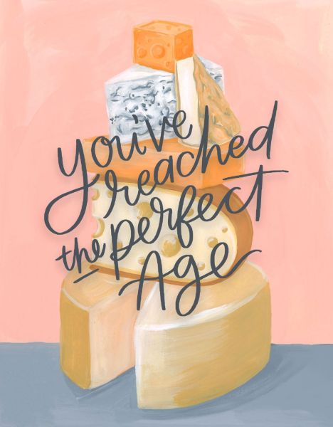 Birthday Cheese Card