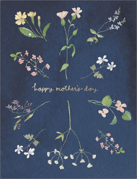 Mother's Day Wildflowers Card
