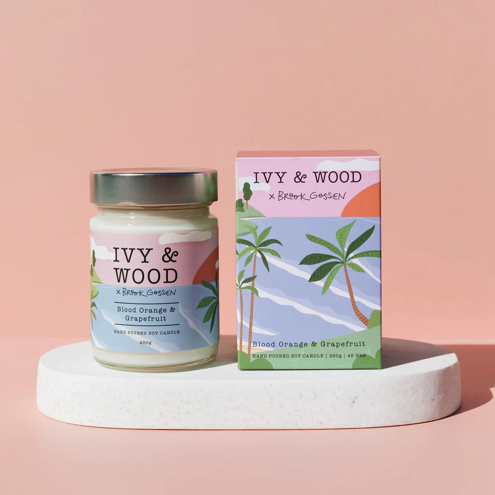 Paradiso Candle Blood Orange and Grapefruit