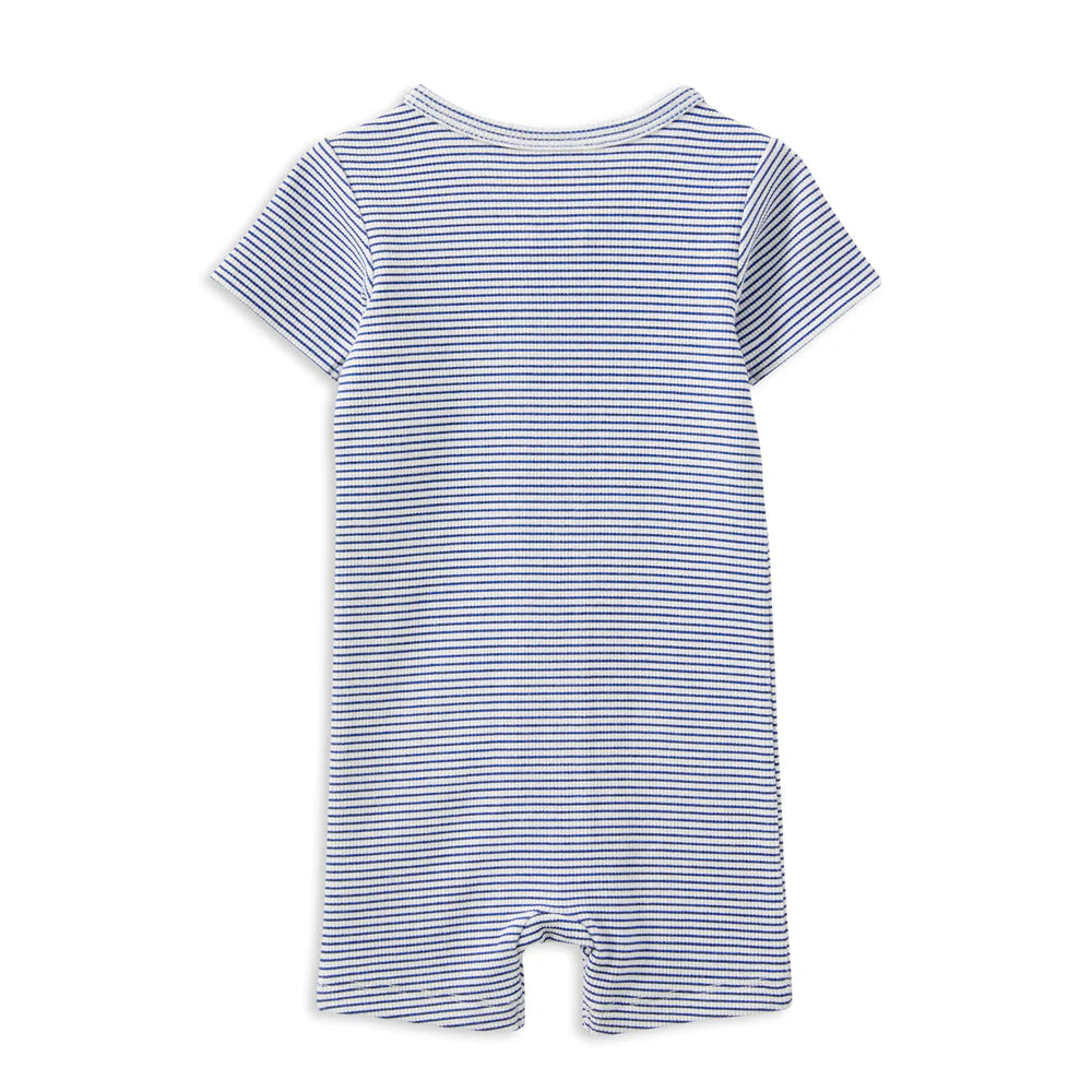 Rib Zip Romper