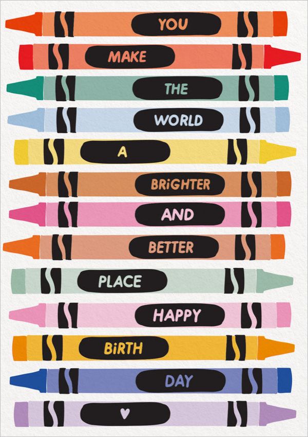 Brighter and Better Place Card