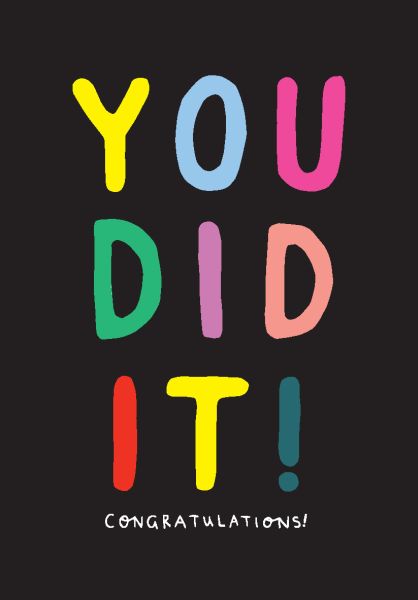 Bubble Congrats
