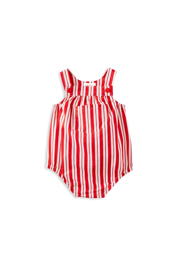 Candy Cane Striped Playsuit