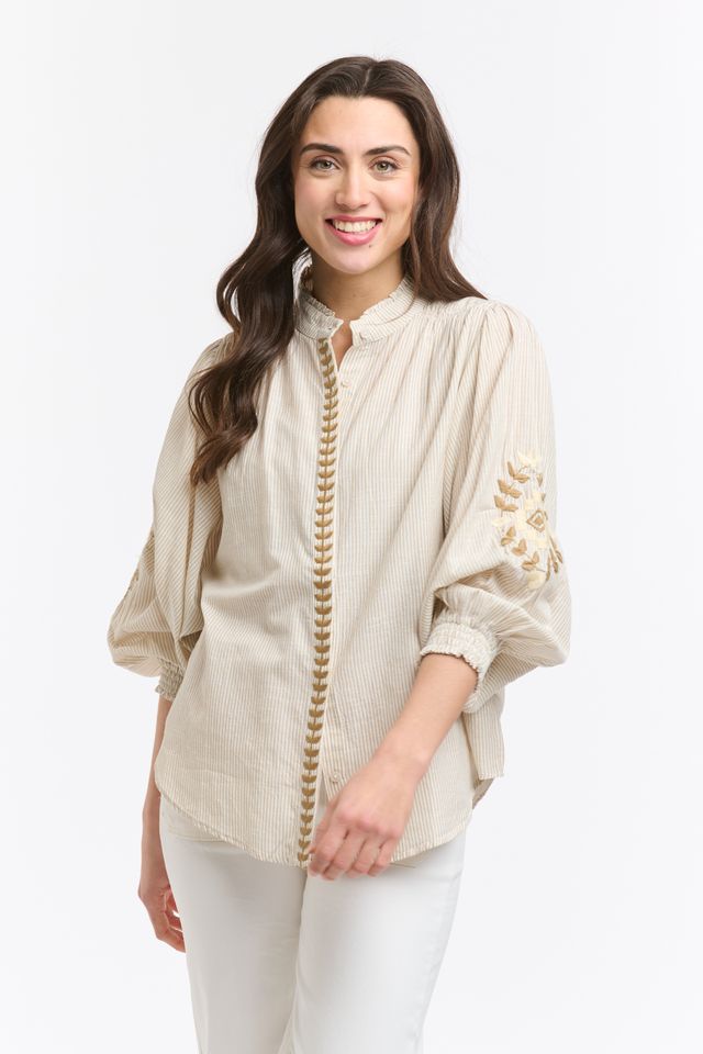 Clara Embroidered Shirt