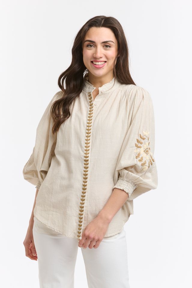 Clara Embroidered Shirt