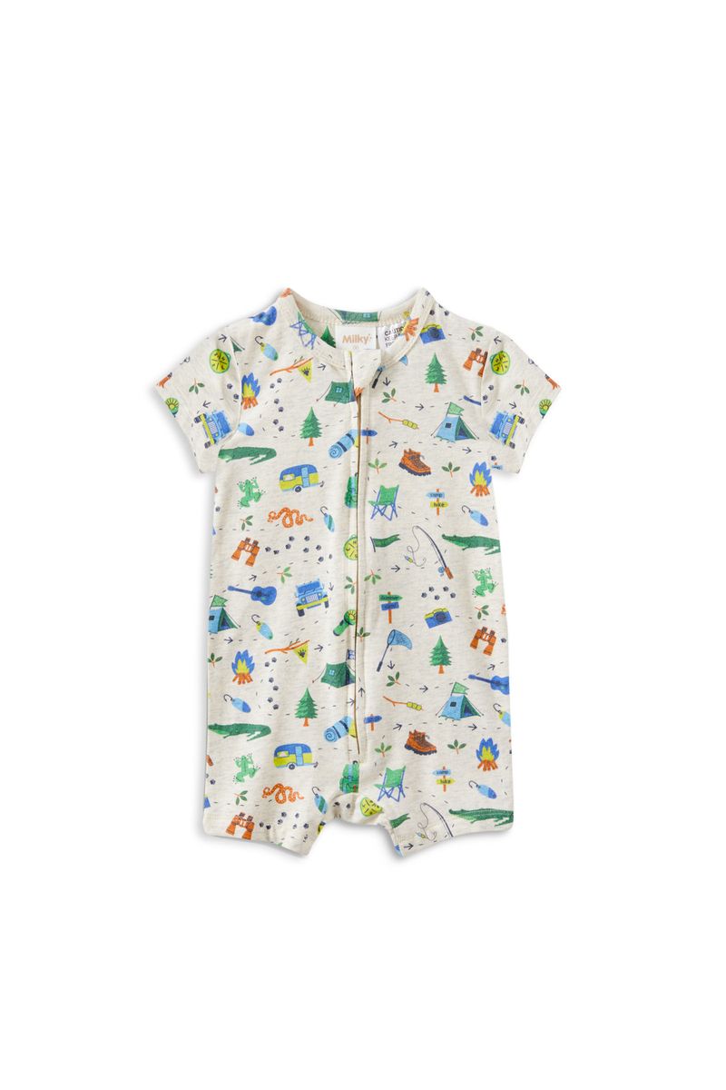 Camping Zip Romper