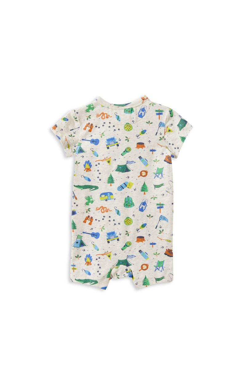 Camping Zip Romper