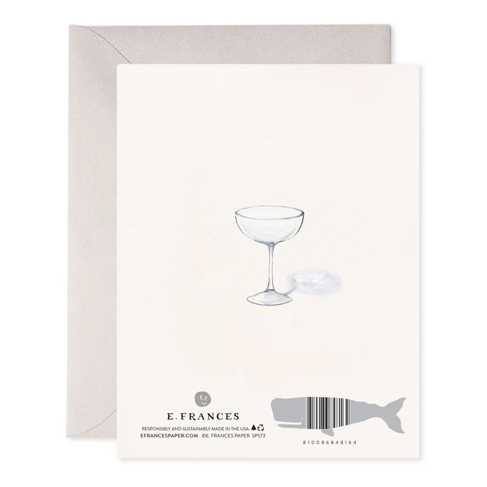 Champagne Tower Card
