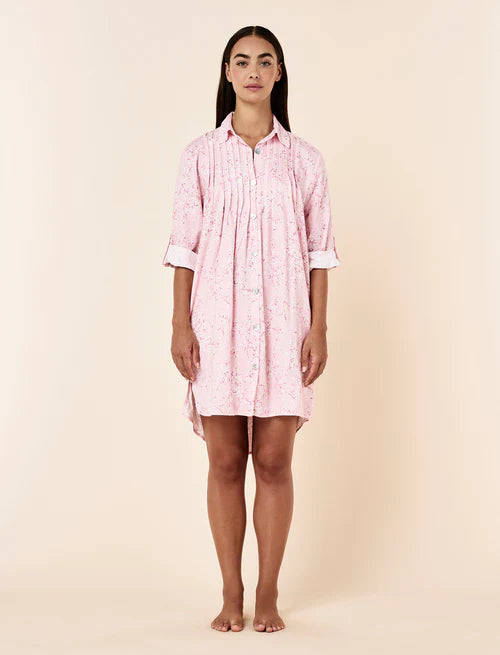 Cheri Blossom Cosy Pleat Front Nightie