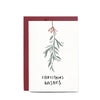 Christmas Mistletoe Card
