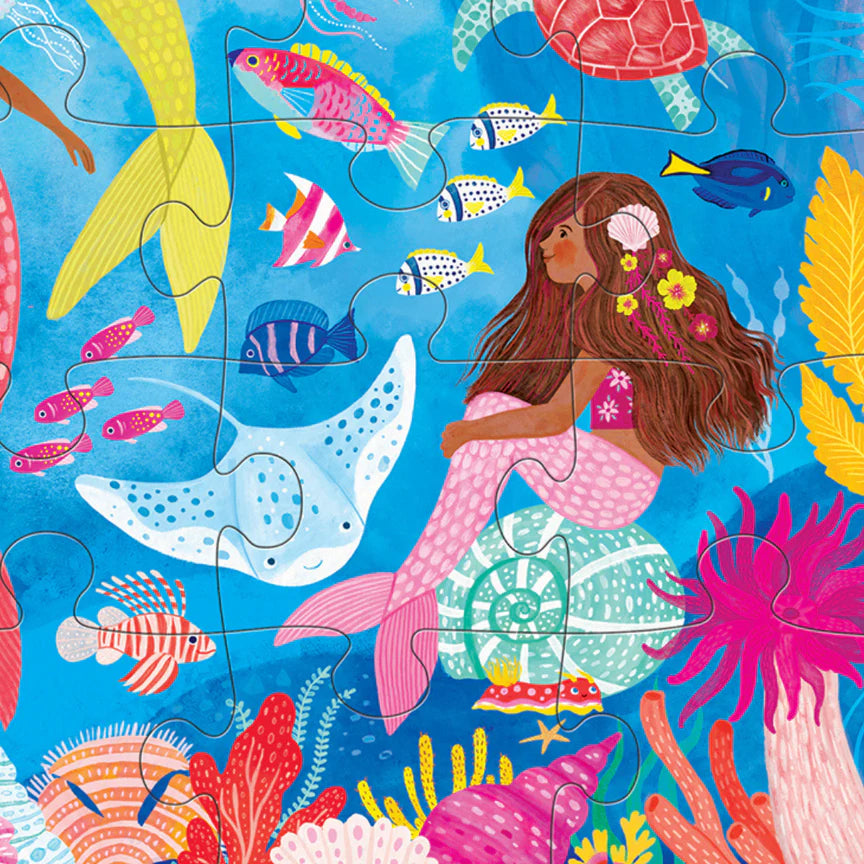 Mermaid Dreams Floor Puzzle