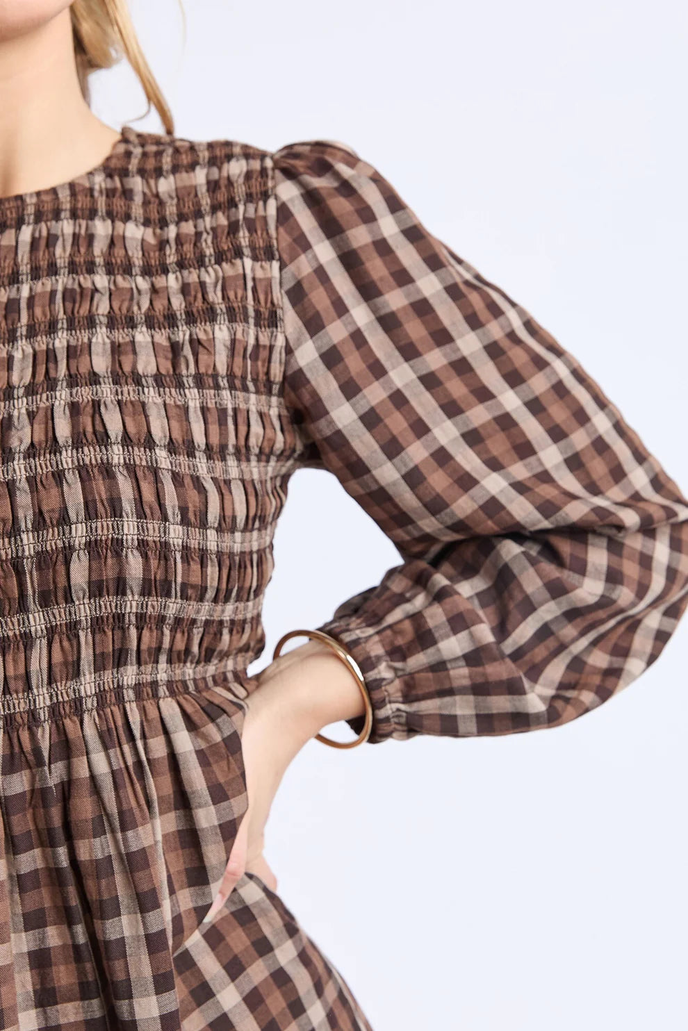 Coco Check Dress