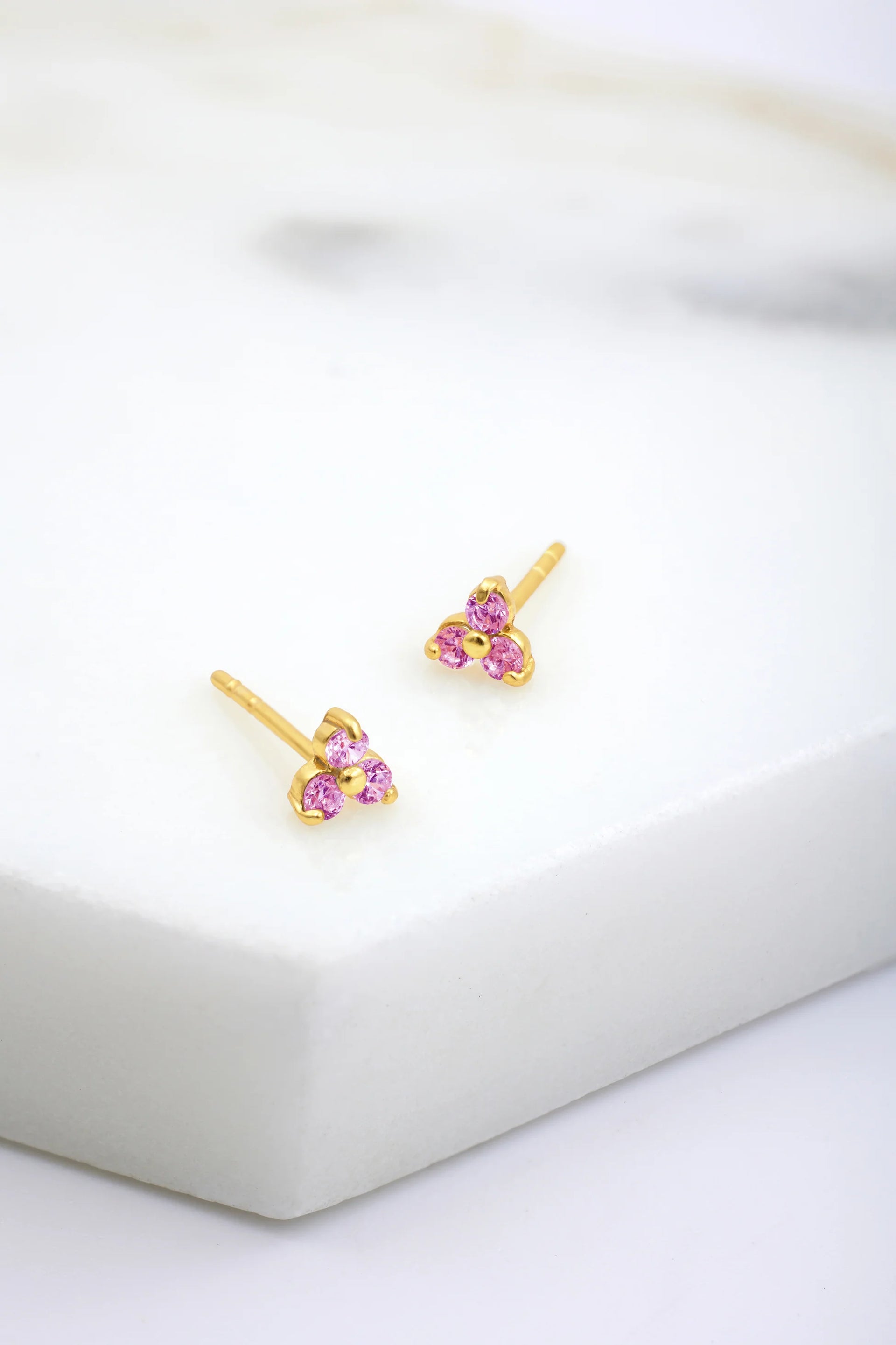 Crystal Cluster Stud