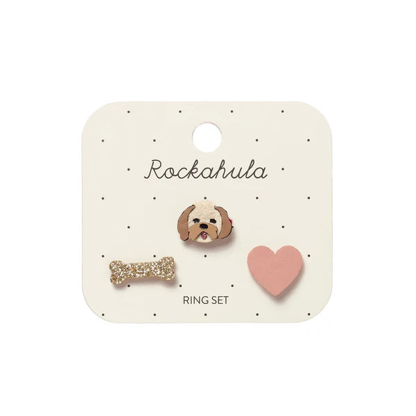 Dolly Dog Ring Set