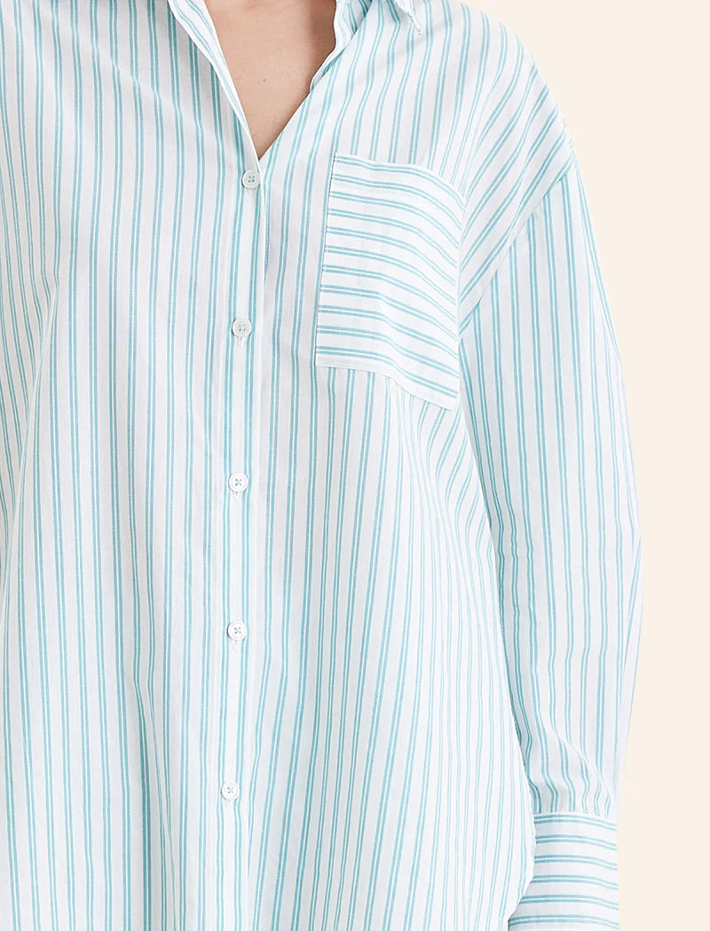 Double Stripe Shirting Pyjama