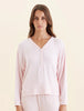 Feather Soft Henley Boxy LS Top