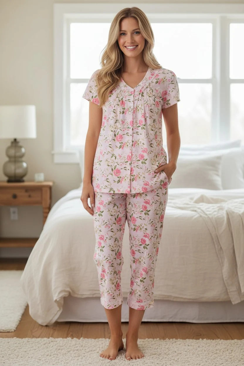 Ferrara Short Sleeve Capri PJ