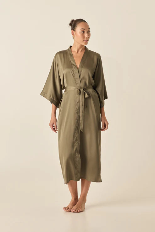 Florence Satin Robe