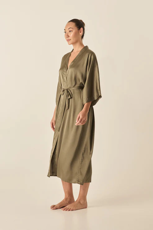 Florence Satin Robe
