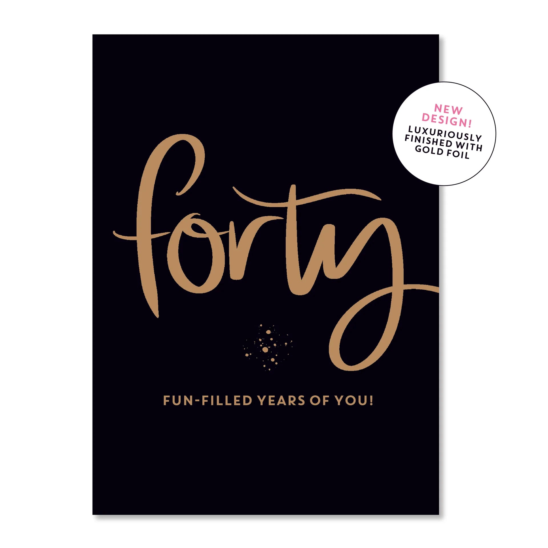 Forty Card