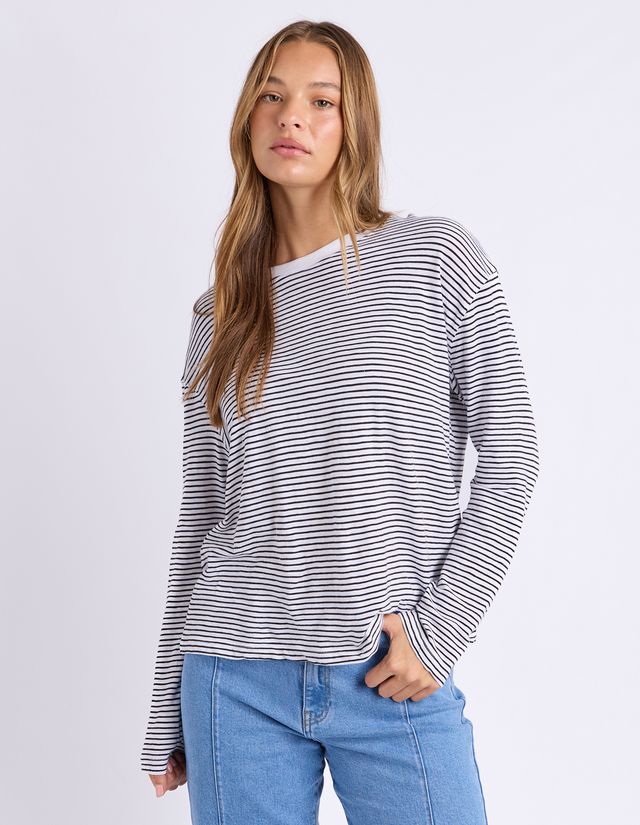 Hutch Stripe Long Sleeve Tee